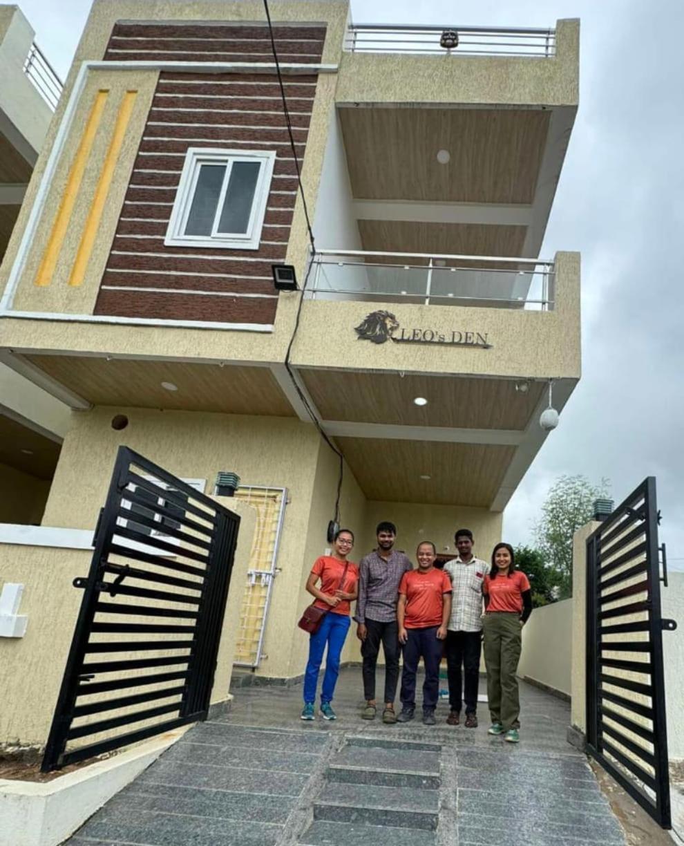 샴샤바드 Leo'S Den 9 Guests Ac 3Bhk 9 Mins To Rgia 빌라 외부 사진